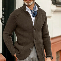 Luuk Elegant Vest in Coffee
