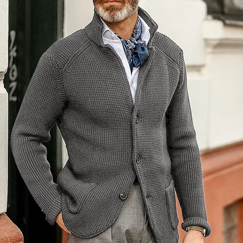 Luuk Elegant Vest in Grey