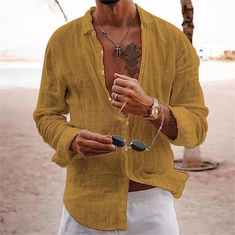 Luuk Shirt in Sunflower
