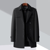 Luuk Trench Coat in Black
