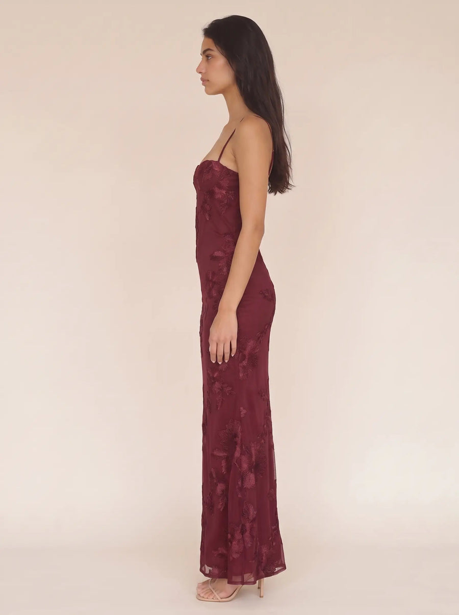 Lydia Burgundy zijaanzicht