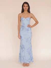 Lydia Glacier Blue editorial