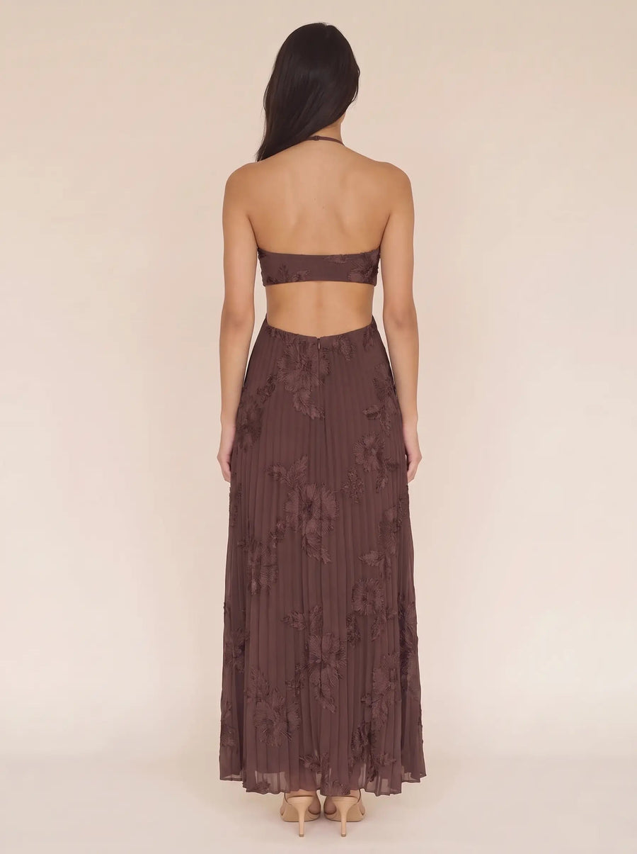 Lydia Plum Brown achterkant