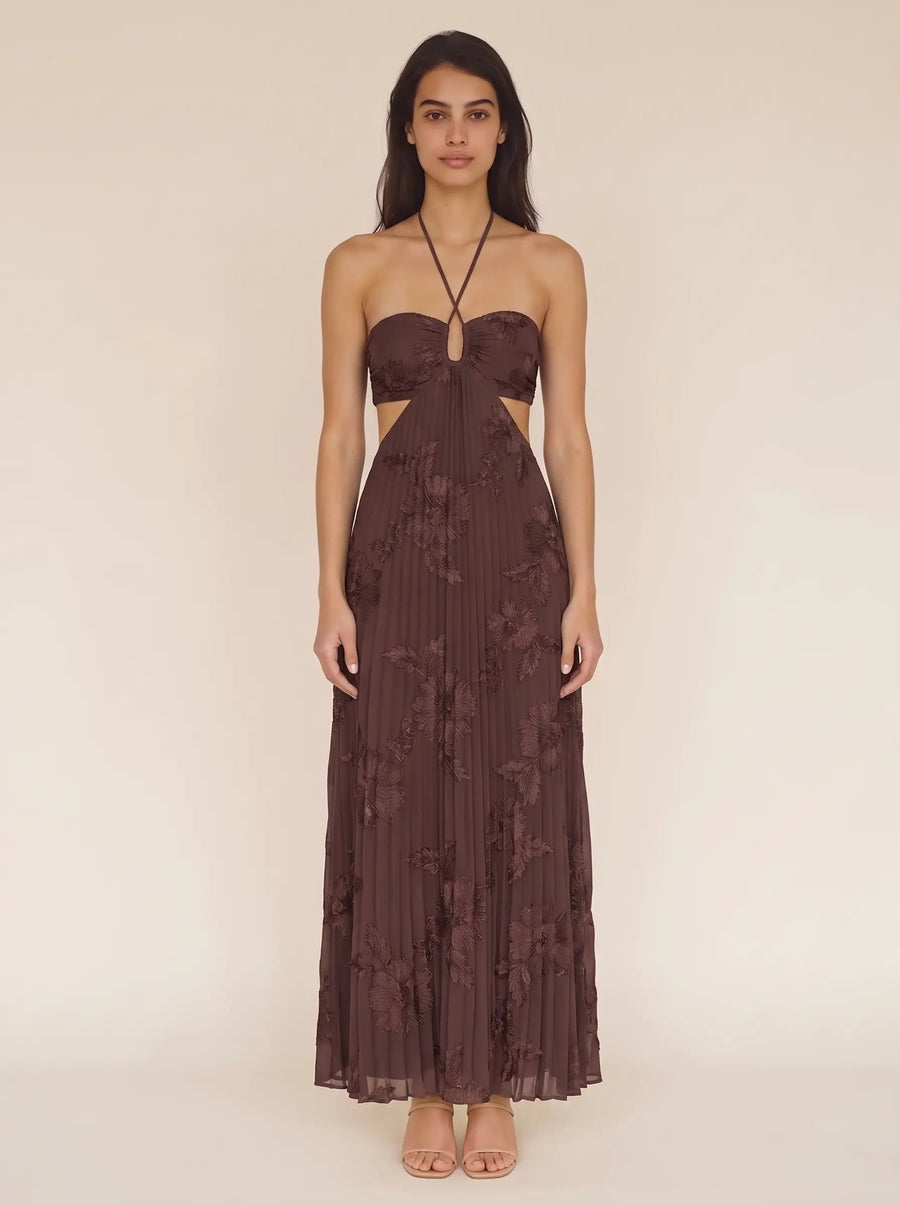 Lydia Plum Brown front