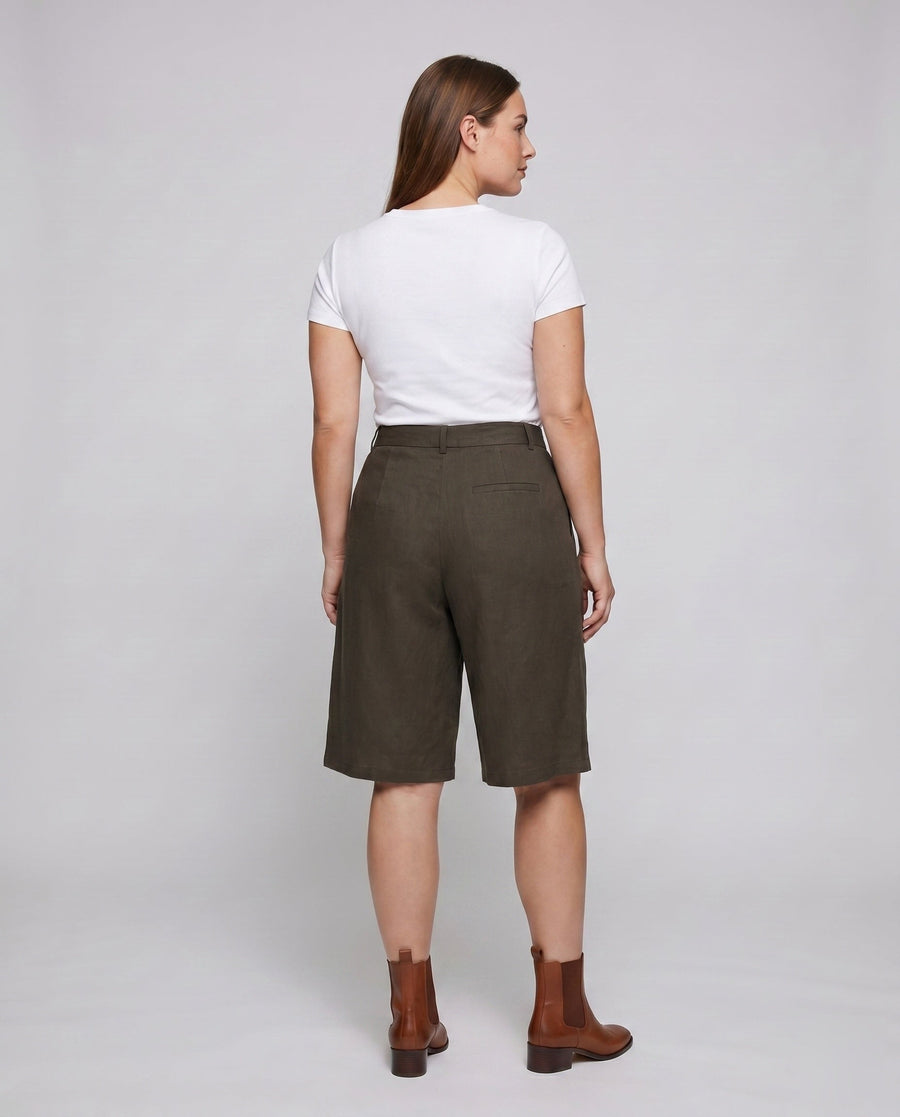 Lyra Airy Linen Shorts