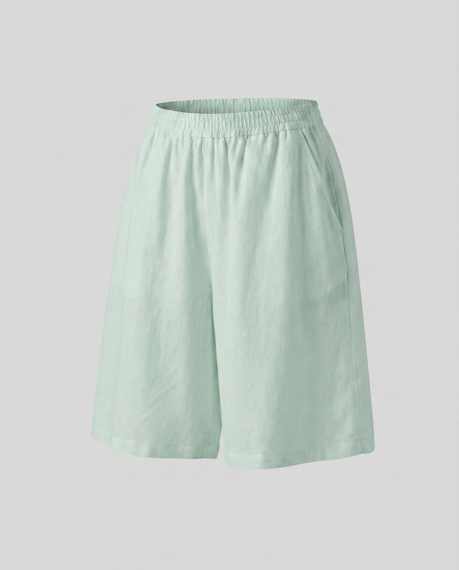 Lyra Airy Linen Shorts in -