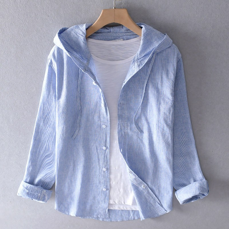 Lyra Breathable Blouse in Light Blue
