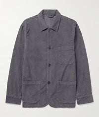 Lyra Casual Corduroy Jacket in Grey