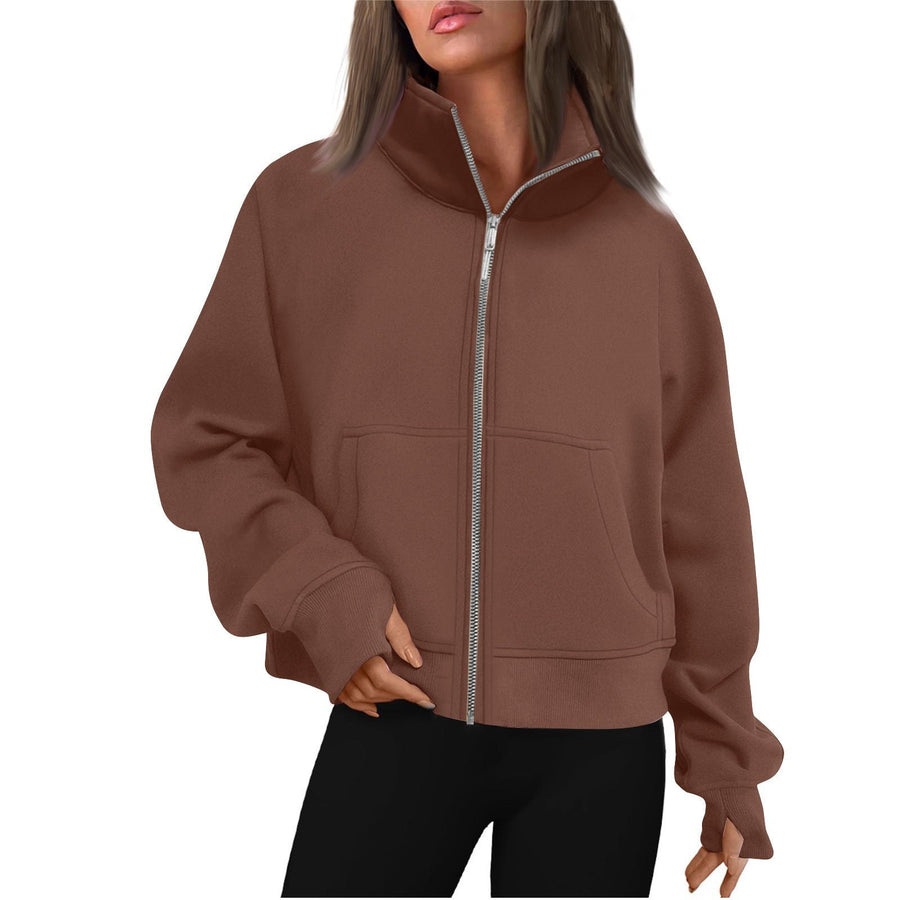 Lyra Comfortable Jacket in Brown