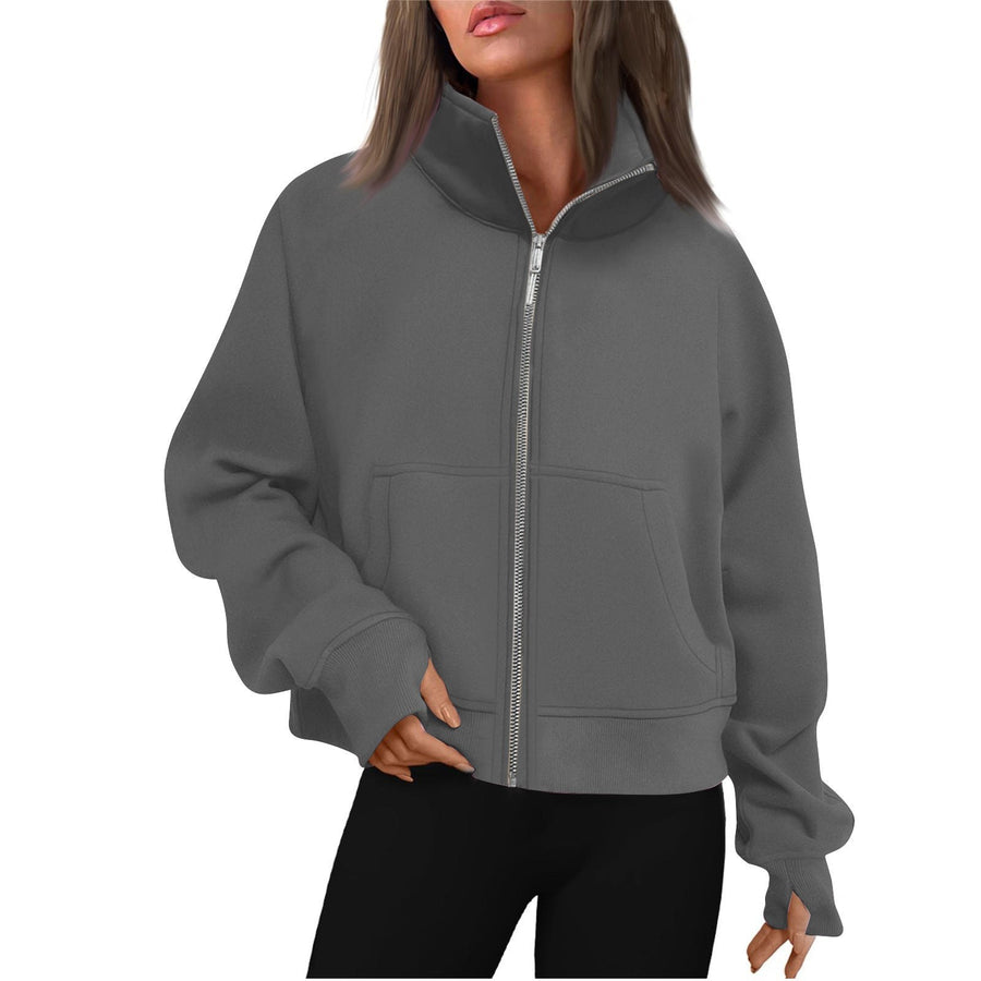 Lyra Comfortable Jacket in Dark Grey