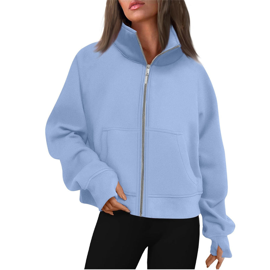 Lyra Comfortable Jacket in Sky Blue