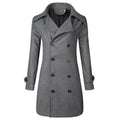 Lyra Elegant Coat with Button Front