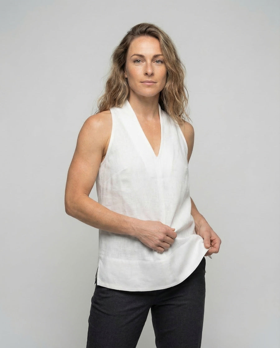 Lyra Linen Blend Tunic