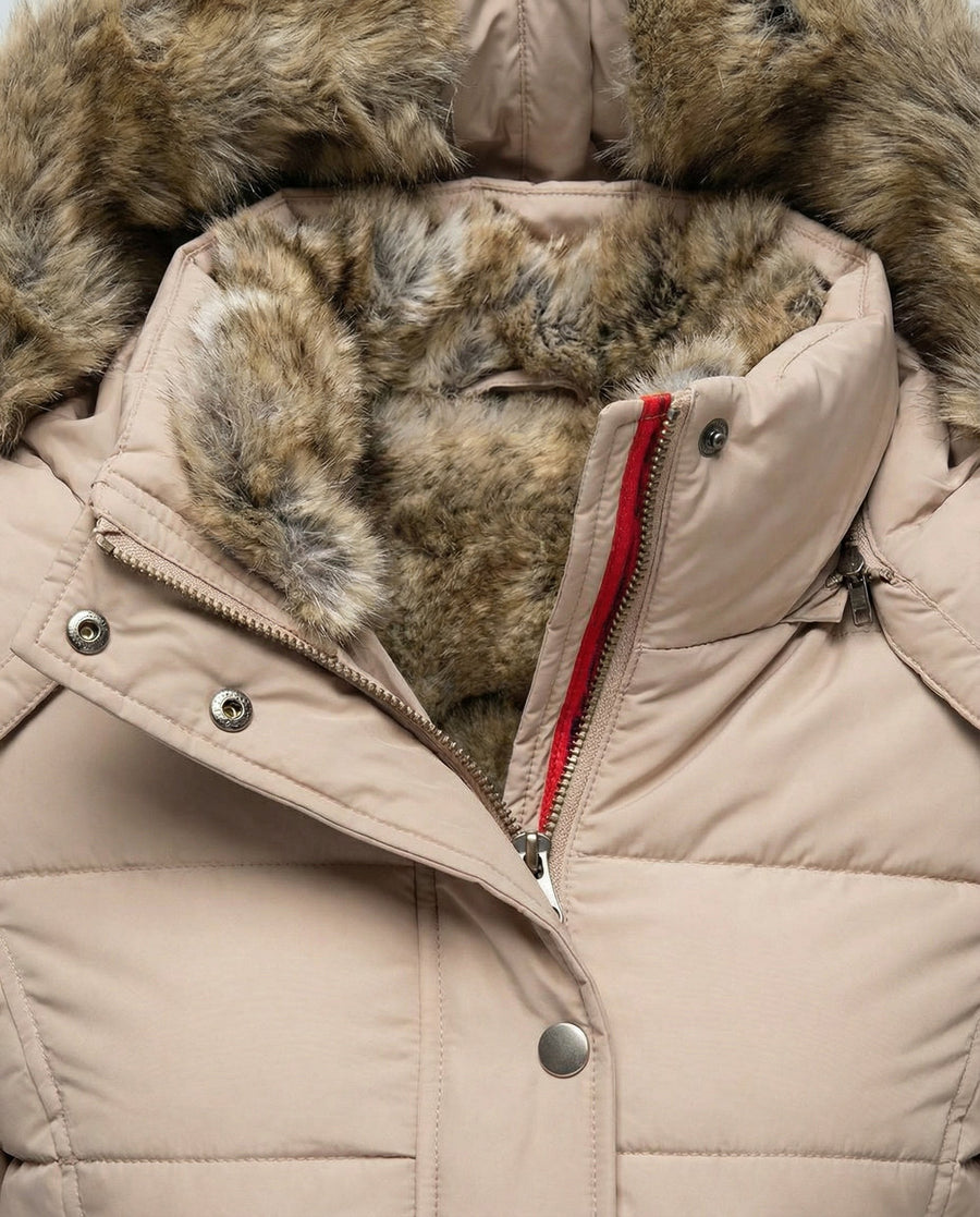 Lyra Warm Jacket in Beige