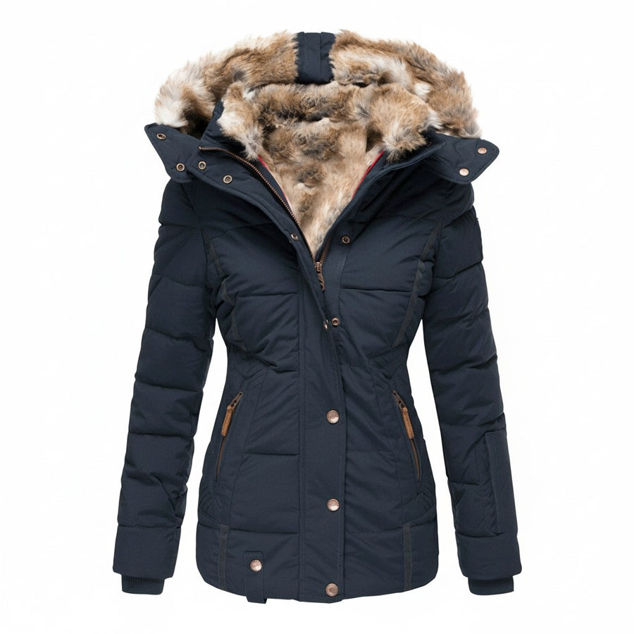 Lyra Warm Jacket in Navy