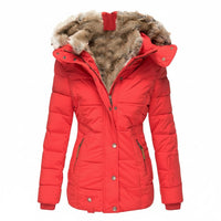 Lyra Warm Jacket in Red