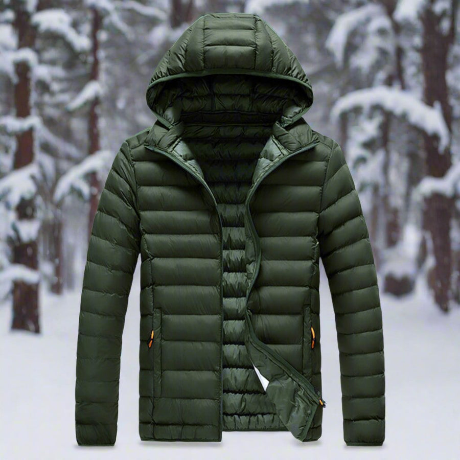 Maarten Casual Jacket in Olive Green