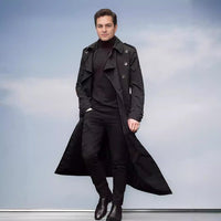 Maarten Elegant Trench Coat with Belted
