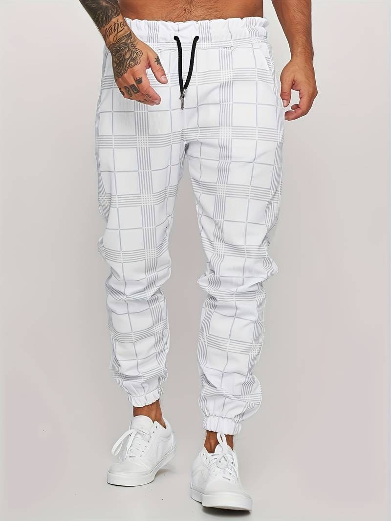 Maarten Joggers in White