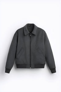 Mabel Casual Jacket in Dark Grey