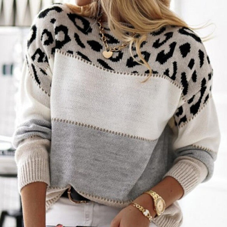 Mabel Casual Sweater in Grey
