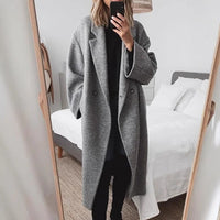 Mabel Elegant Coat with Oversized