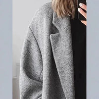 Mabel Elegant Coat with Oversized