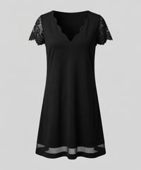 Mabel Elegant Dress in Black
