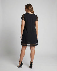 Mabel Elegant Dress in Black