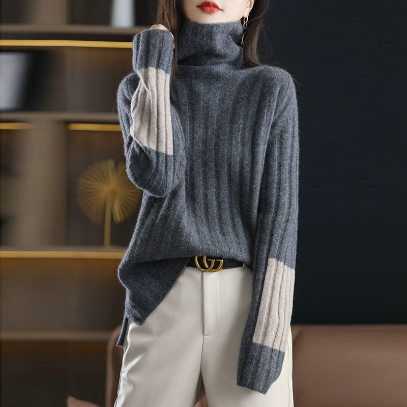 Mabel Knit Sweater in Grey