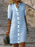 Mabel Linen Dress