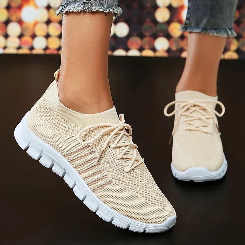 Mabel Orthopaedic Shoes in Beige