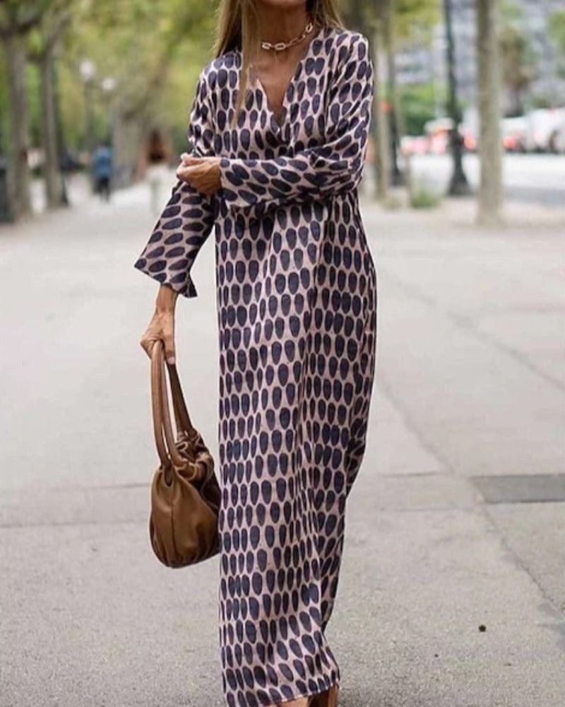 Madison™ Tummy Covering Dress in Purple