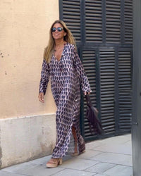 Madison™ Tummy Covering Dress in Purple