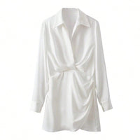 Mae Elegant Blouse in White