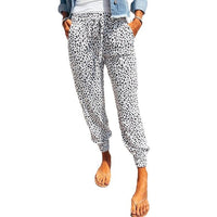 Mae Elegant Trousers with Elastic Waist in Brown