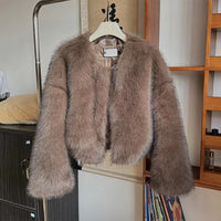 Mae Jacket in Dark Brown