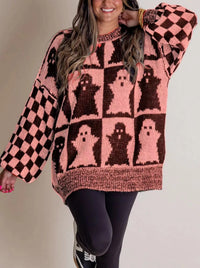 Mae Knit Sweater in Pink
