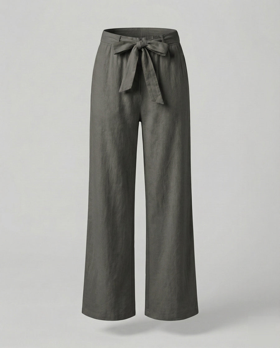Mae Trousers in Dark Grey
