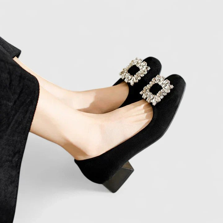 Maeva Orthopedic Heels in Black