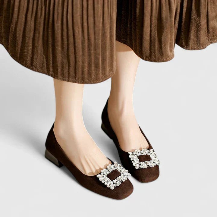 Maeva Orthopedic Heels in Brown