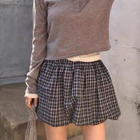 Maeve Casual Trousers with Elastic Waist and Pockets in As Shown