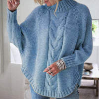 Maeve Knit Sweater in Blue
