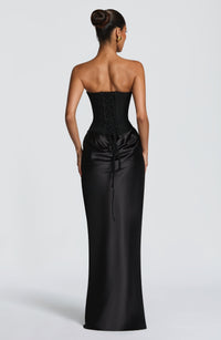 Agnes Maxi Dress – Black