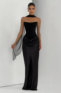 Agnes Maxi Dress – Black