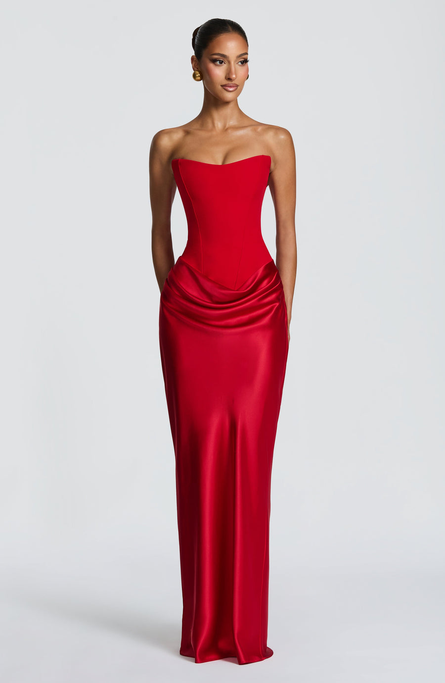 Agnes Maxi Dress – Red