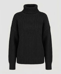 Magnolia Comfortable Sweater in Black