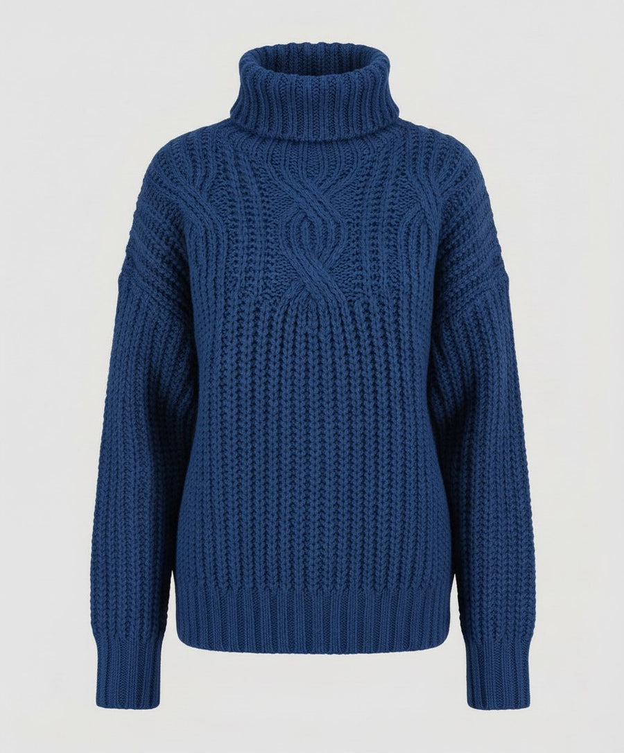 Magnolia Comfortable Sweater in Blue