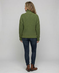 Magnolia Comfortable Sweater in Green