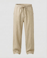 Magnus Linen Trousers in Multicolour